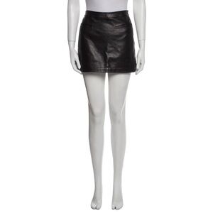 T by Alexander Wang Dark Mini Skirt